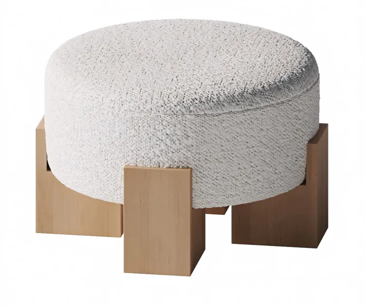 Collector caste pouf