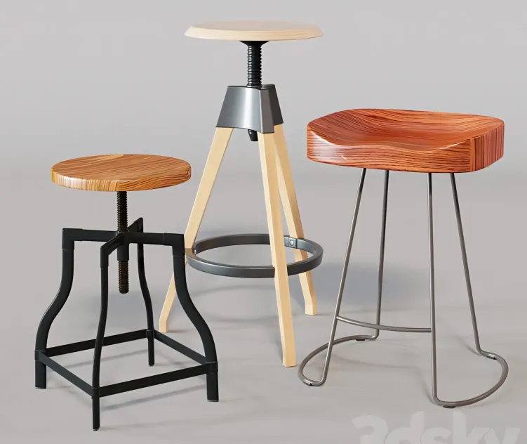 Cosmo chairs barstool jerry polubarny chair roger machinist wood stool
