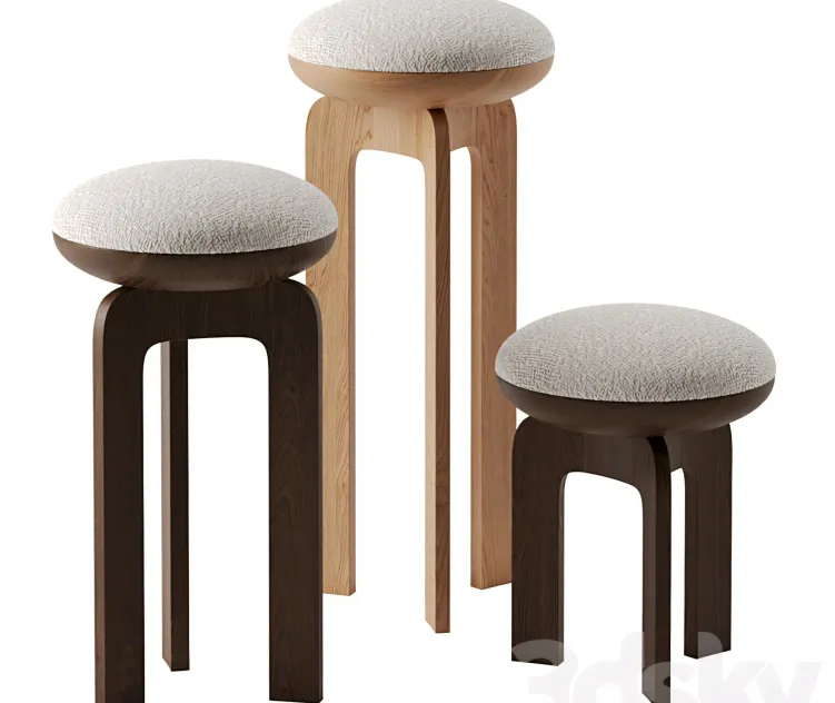 Deepah stool by atelier pendhapa