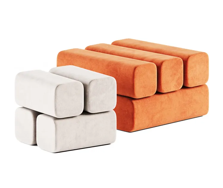 Drova Pouf by Woo Furniture