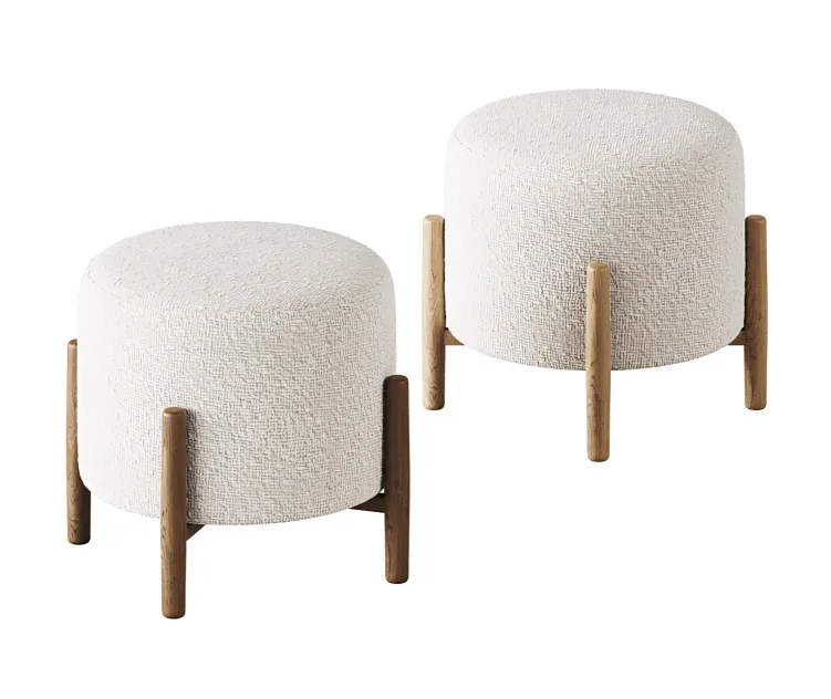 Elroy sherpa ottoman by studio mcgee