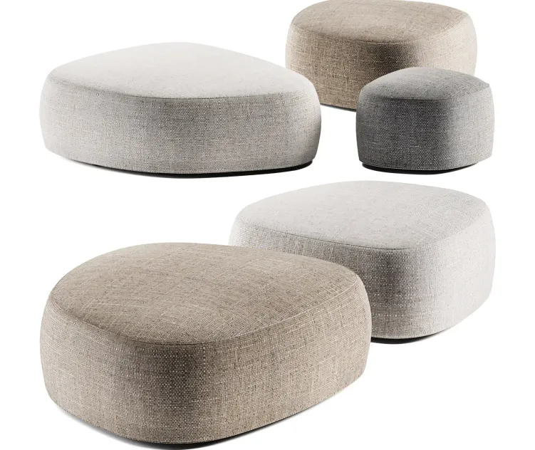 Flou PIERRE Garden Poufs