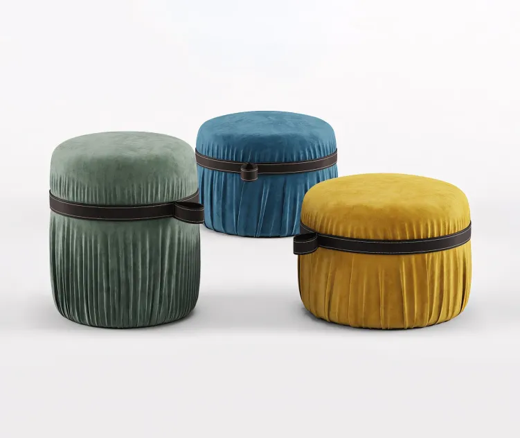 Herm poufs potocco