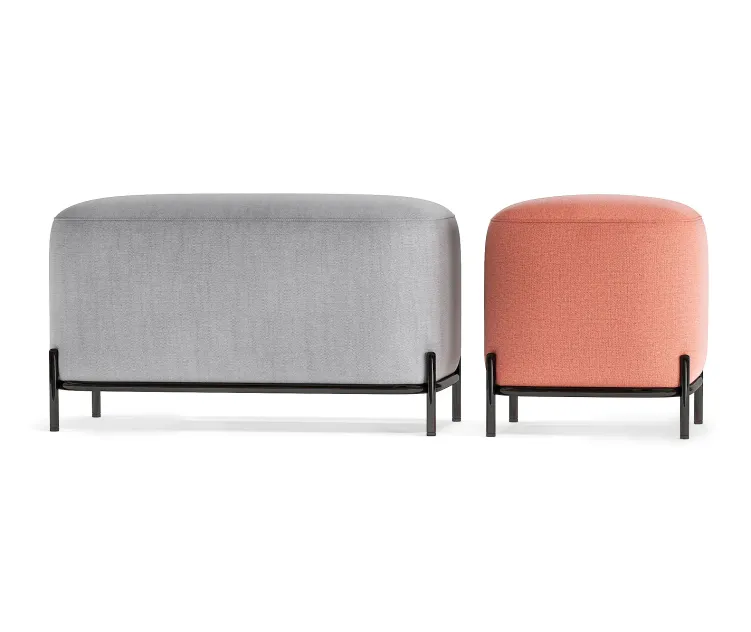 Industry west hemlock pouf