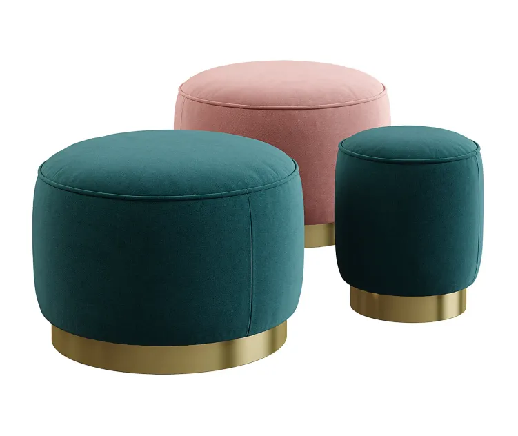 Made hetherington pouffe