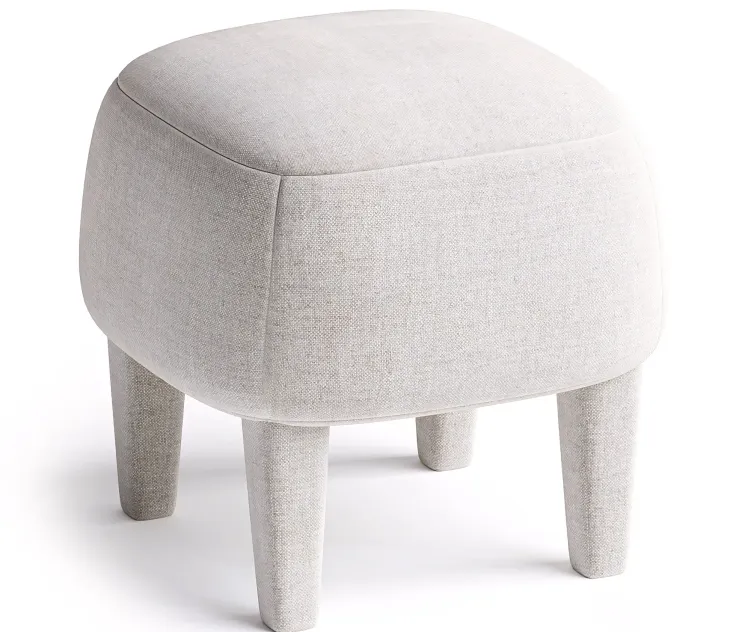 MINI Fabric Pouf By Gianfranco Ferre Home