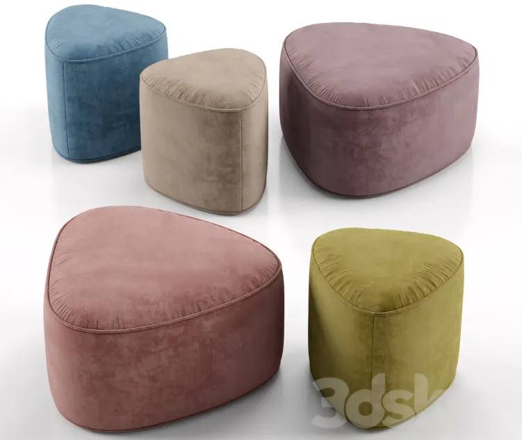 Pebble ottoman