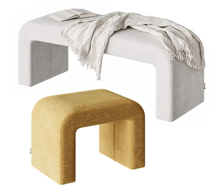 Rint Pouf Bench Divan