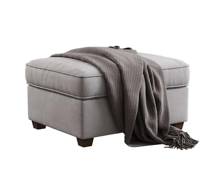 West elm henry ottoman
