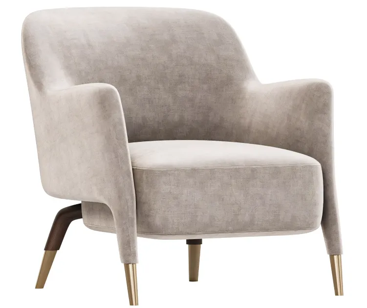 Armchair in linen molteni 2