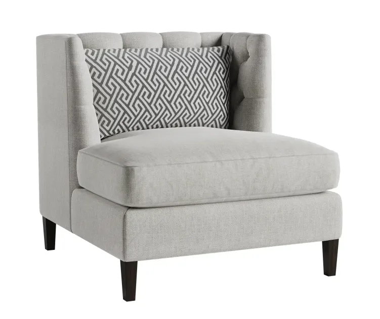 Bernhardt abbey armless chair