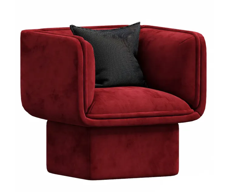 Block armchair by missana
