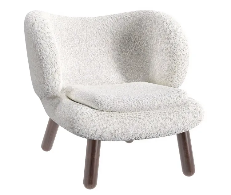 Boucle caldwell white loft concept