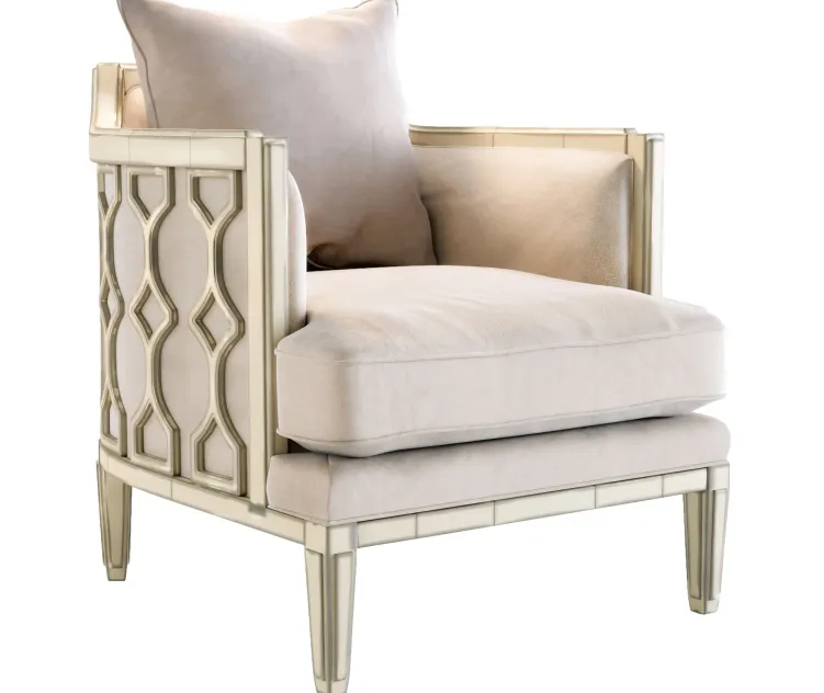 Caracole upholstery the bee’s knees chair