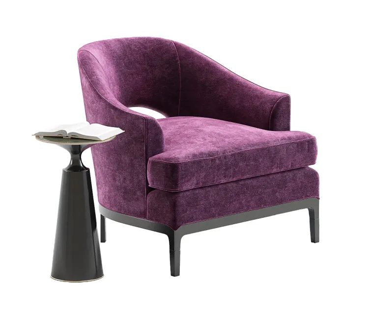 Carnelian lounge chair