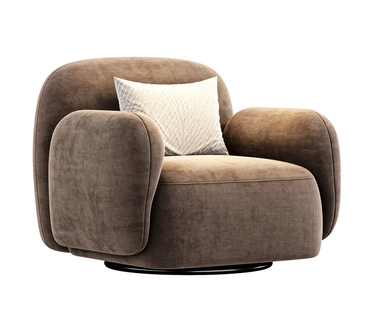 Giddings swivel chair knoll camel by highfashionhome