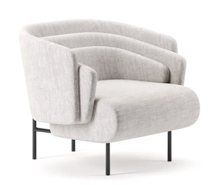 Hug armchair by christophe delcourt