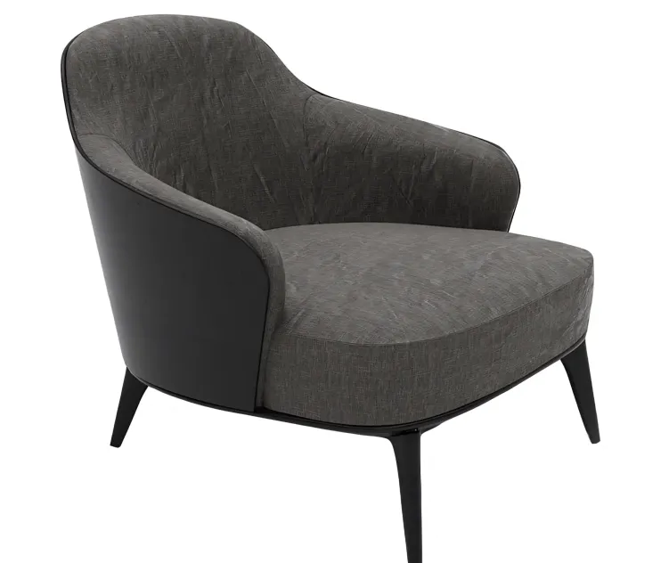 Minotti leslie armchair new