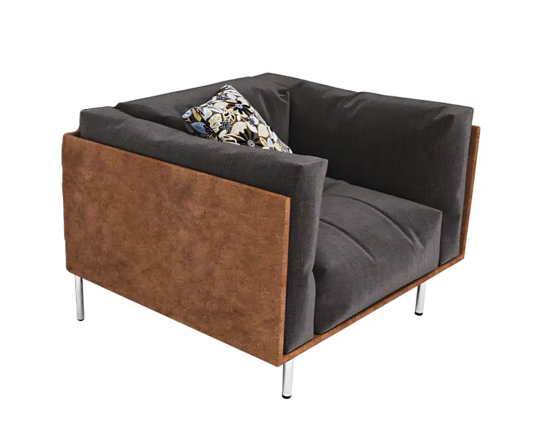 Rod armchair