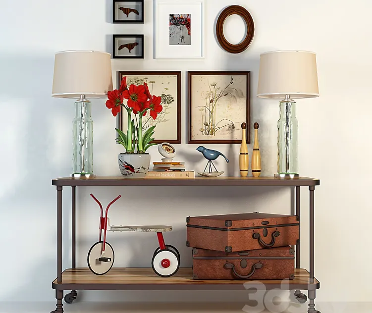 Console decorative table