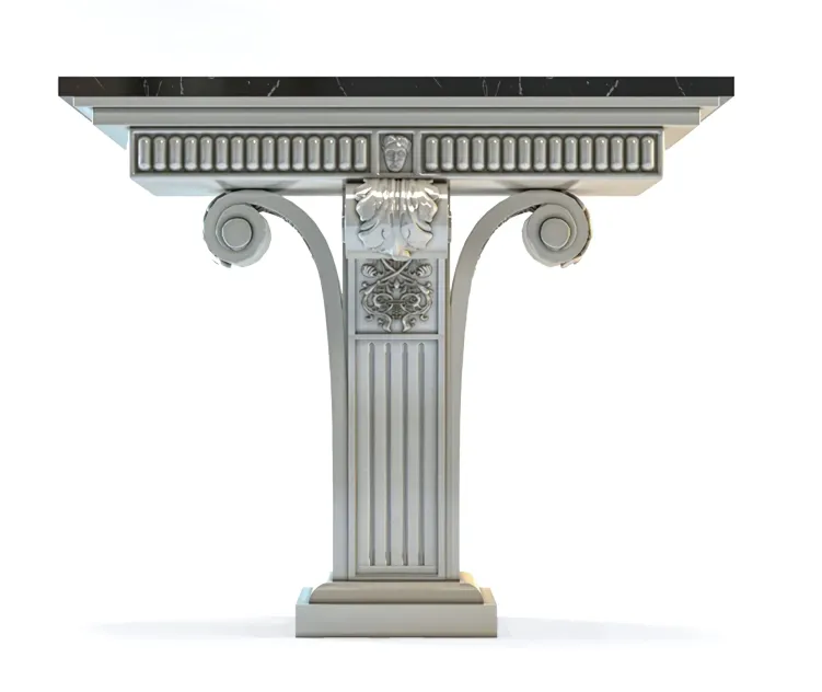 Console nero marquina
