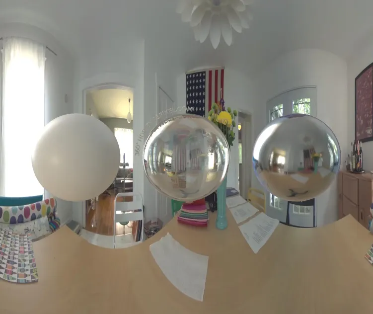 Bright michigan dining room