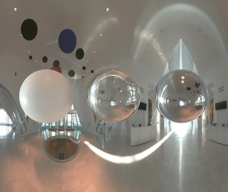 Modern atrium