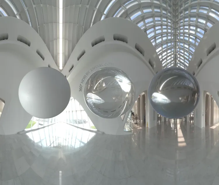 Museum lobby