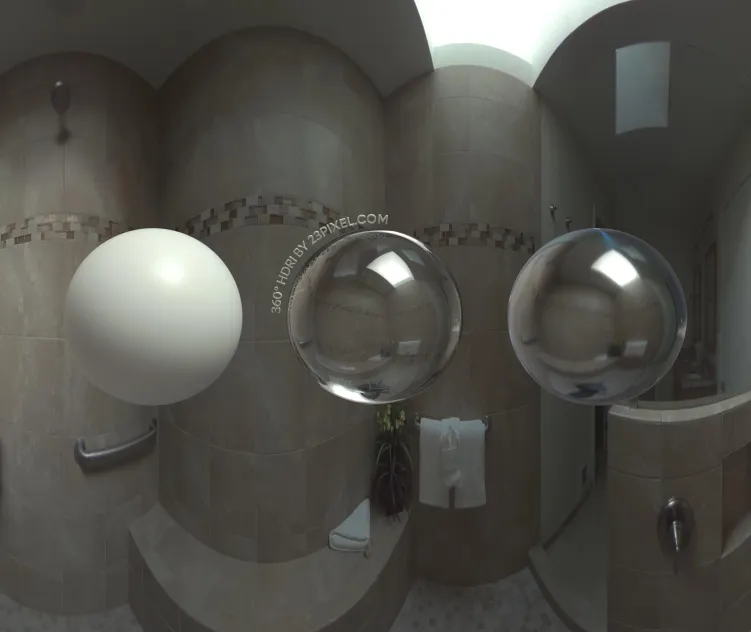 Time share bathroom