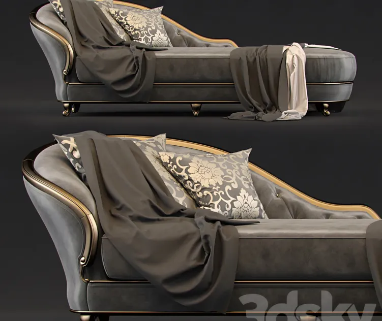 Couch gold comfort