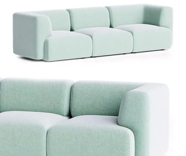 Duo mini seater sofa by sancal