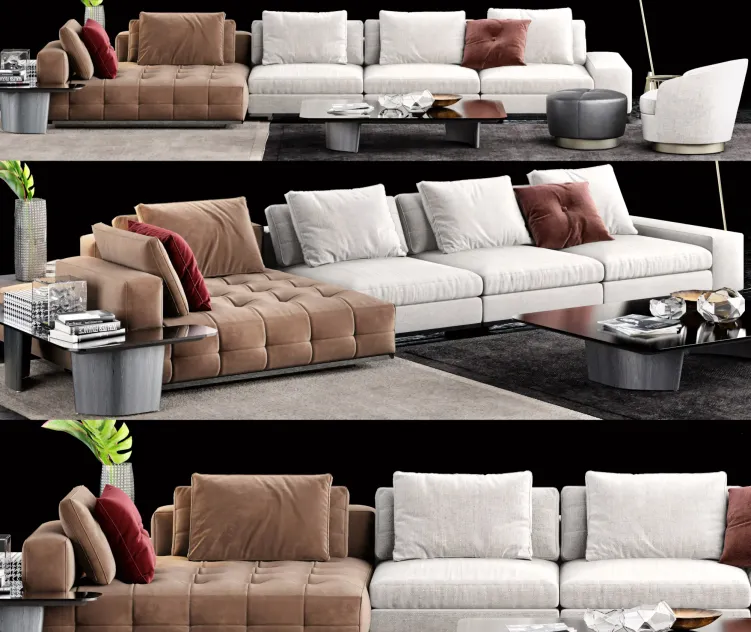 Minotti lawrence sofa