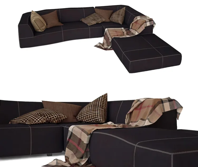 B B Italia Bend Sofa