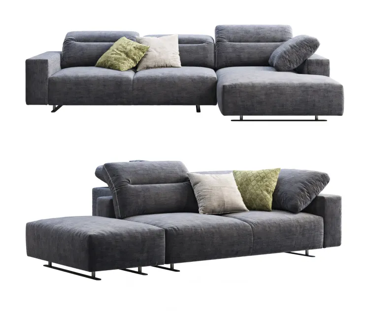 Boconcept hampton chaise lounge fabric sofas