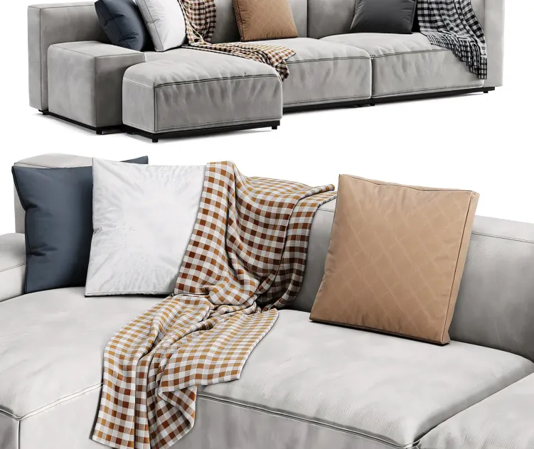 Cassina mex cube chaise longue sofa