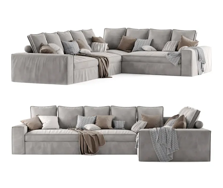 Corner sofa alberta salotti santorini