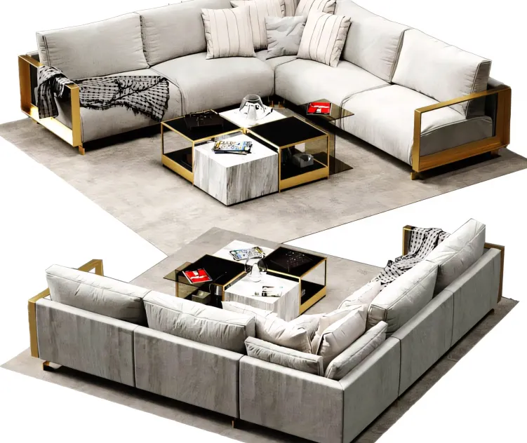 Ditre italia bag corner sofa