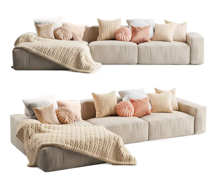 Elise corner sofa chaise