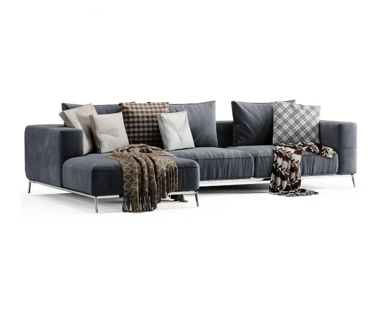 Flexform ettore chaise longue sofa