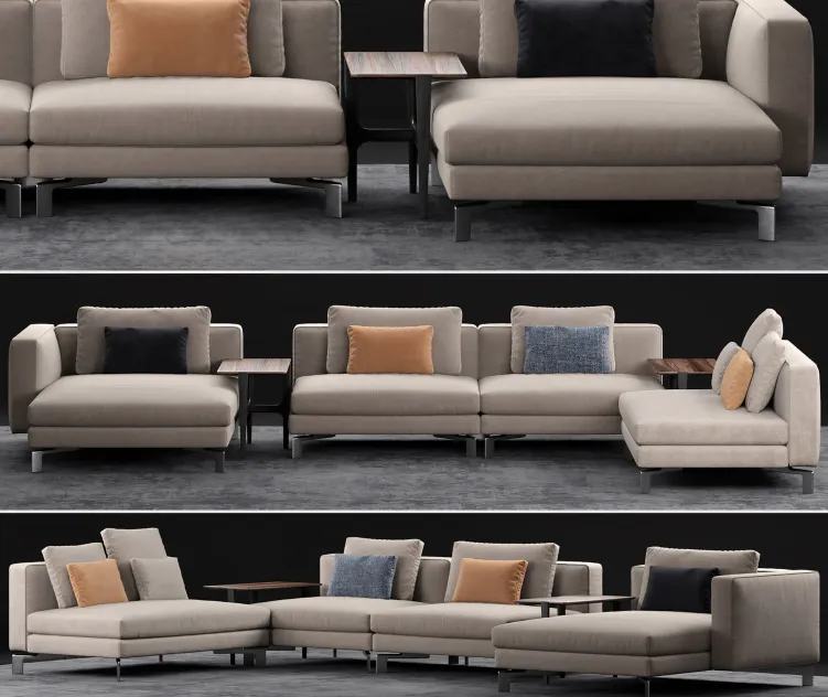 Flou tay modular sofa composition