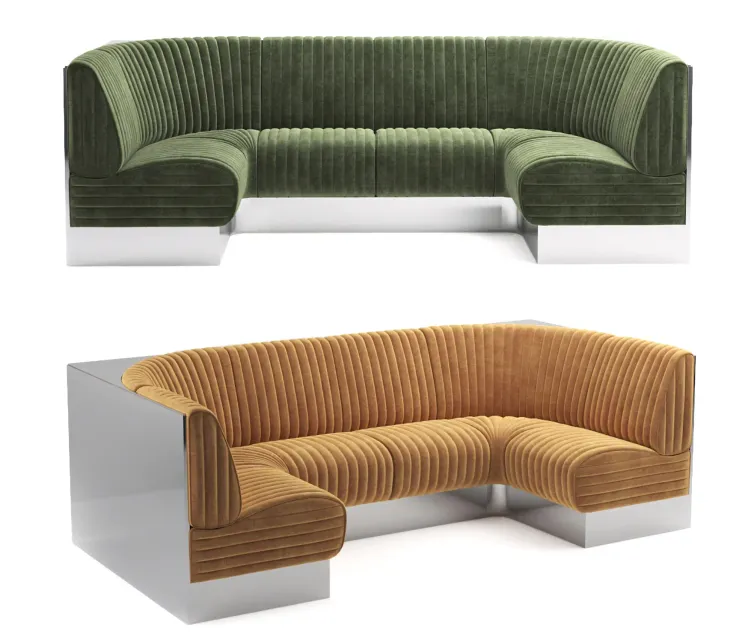 For restaurant sofa