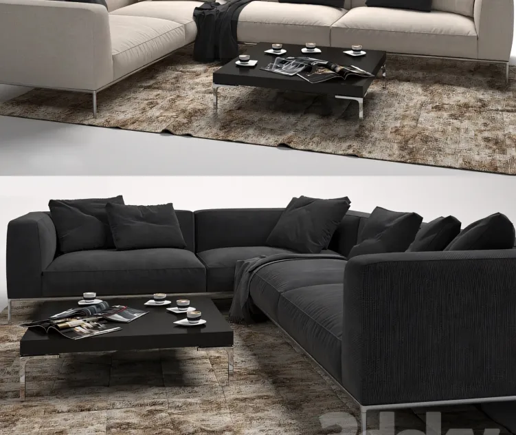 Frank Sofa by B B Italia