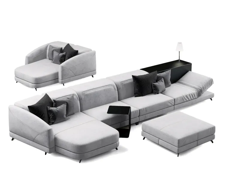 Lshape sofa 19