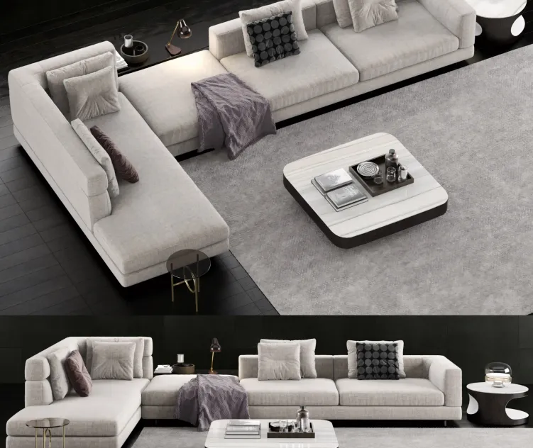 Minotti alexander sofa