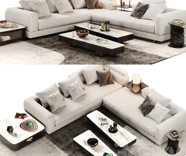 Minotti alexander sofa opcion a