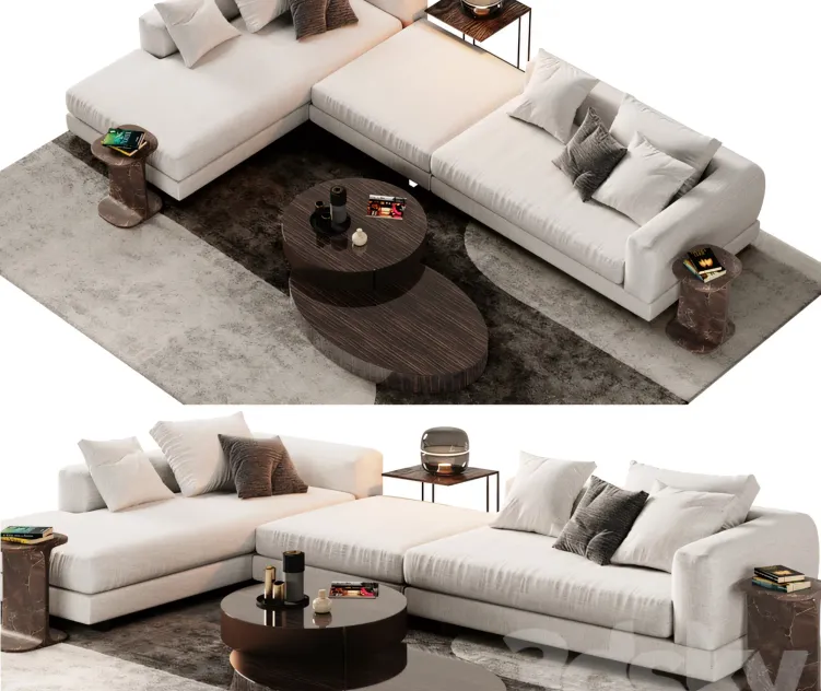 Minotti alexander sofa opcion b