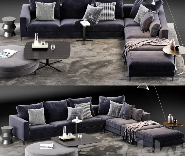 Minotti andersen sofa 3