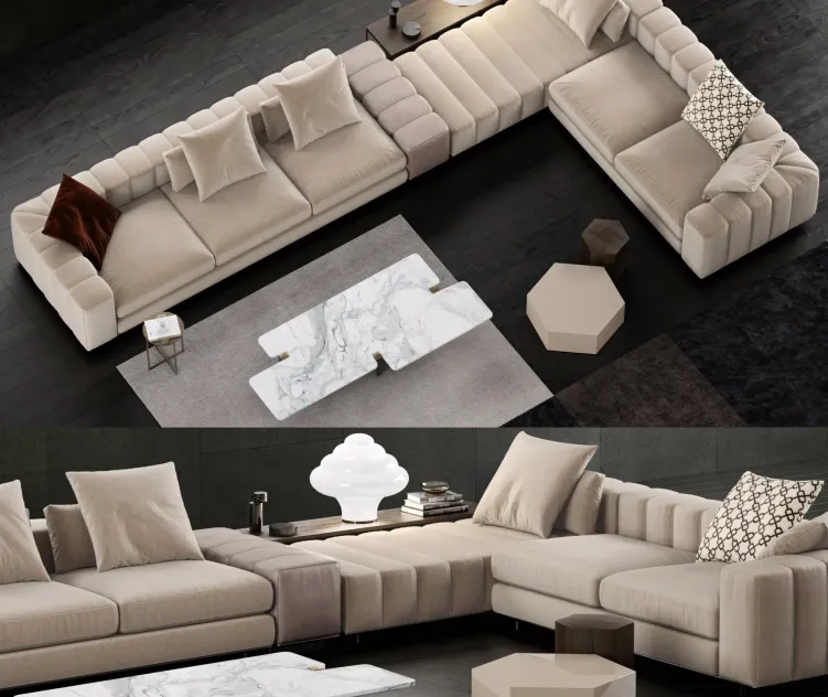 Minotti freeman sofa