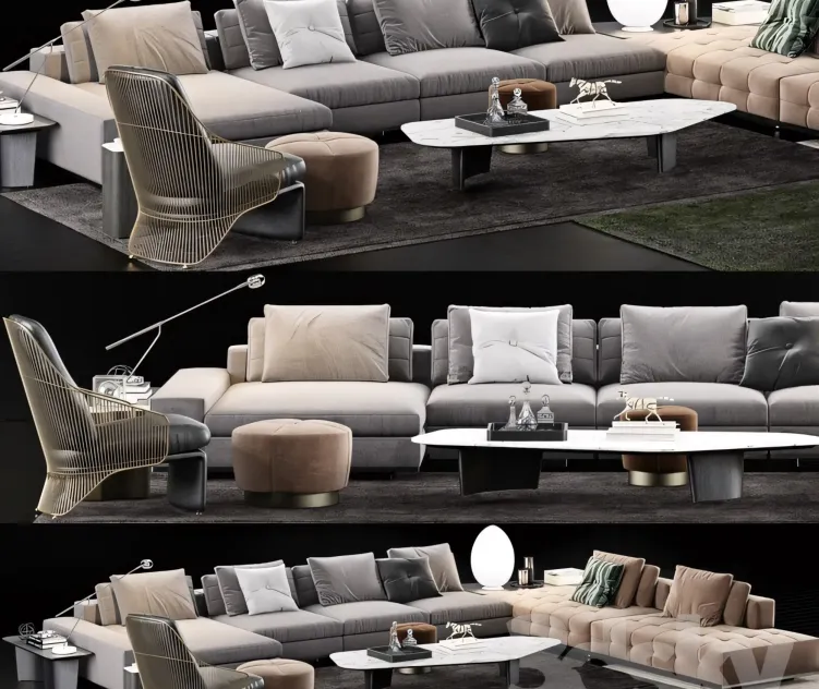 Minotti lawrence sofa 3