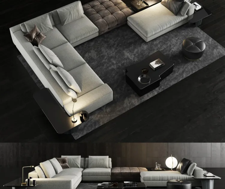 Minotti lawrence sofa 4